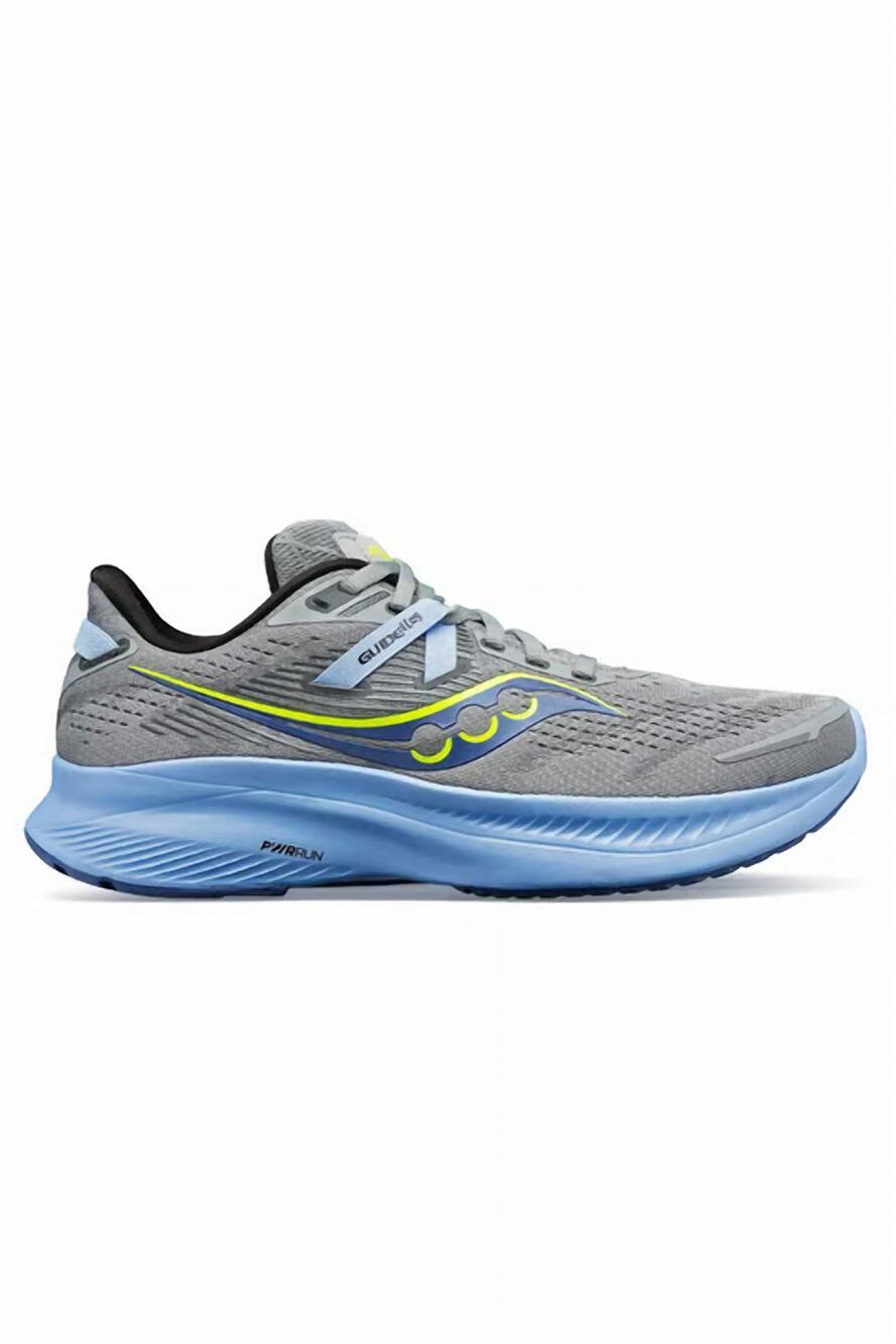 NEW SAUCONY women's guide 16 running shoes in fossil/ether